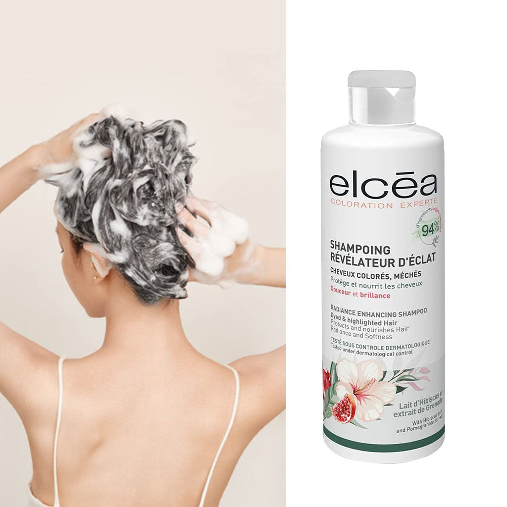 Noreva Elcea Coloration Experte Radiance Enhancing Shampoo For Dyed & Highlighted Hair 250ml - Easy Pharmacy LLC