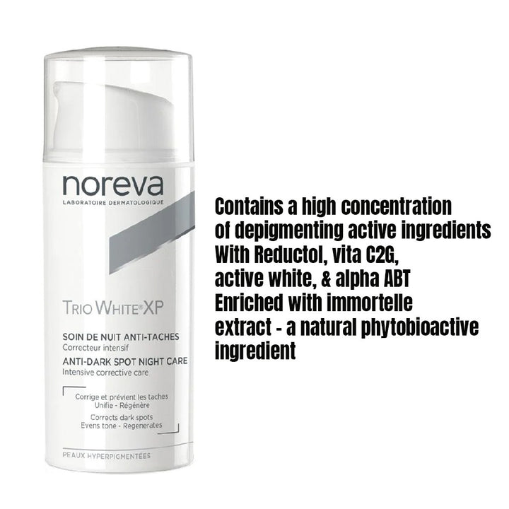 Noreva Trio White XP Anti-Dark Spot Night Care Cream 30ml - Easy Pharmacy LLC
