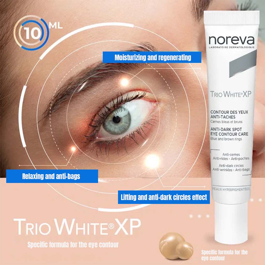 Noreva Trio White XP Anti-Dark Spot Eye Contour Care Cream 10ml - Easy Pharmacy LLC