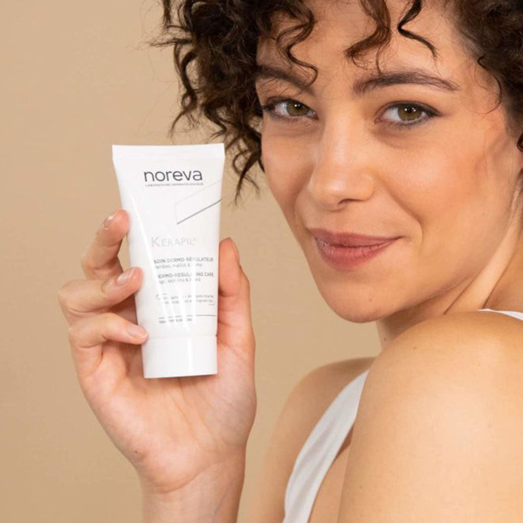 Noreva Kerapil Dermo-Regulating Care Cream For Skin Roughness And Ingrown Hair 75ml - Easy Pharmacy LLC
