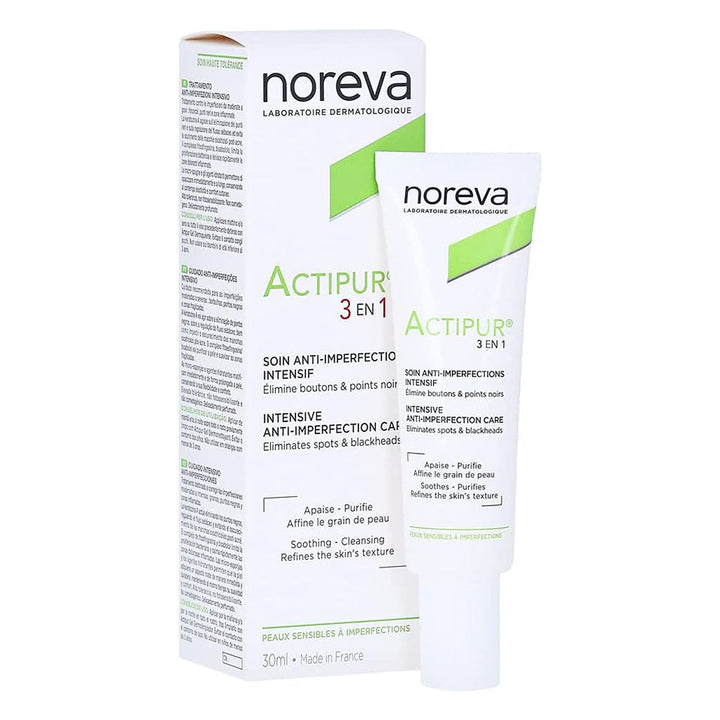 Noreva Actipur 3-in-1 Anti-Imperfection Care Cream For Acne Prone Skin 30ml - Easy Pharmacy LLC