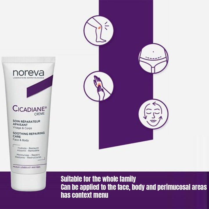 Noreva Cicadiane Soothing Repairing Care Cream For Face & Body 40ml - Easy Pharmacy LLC