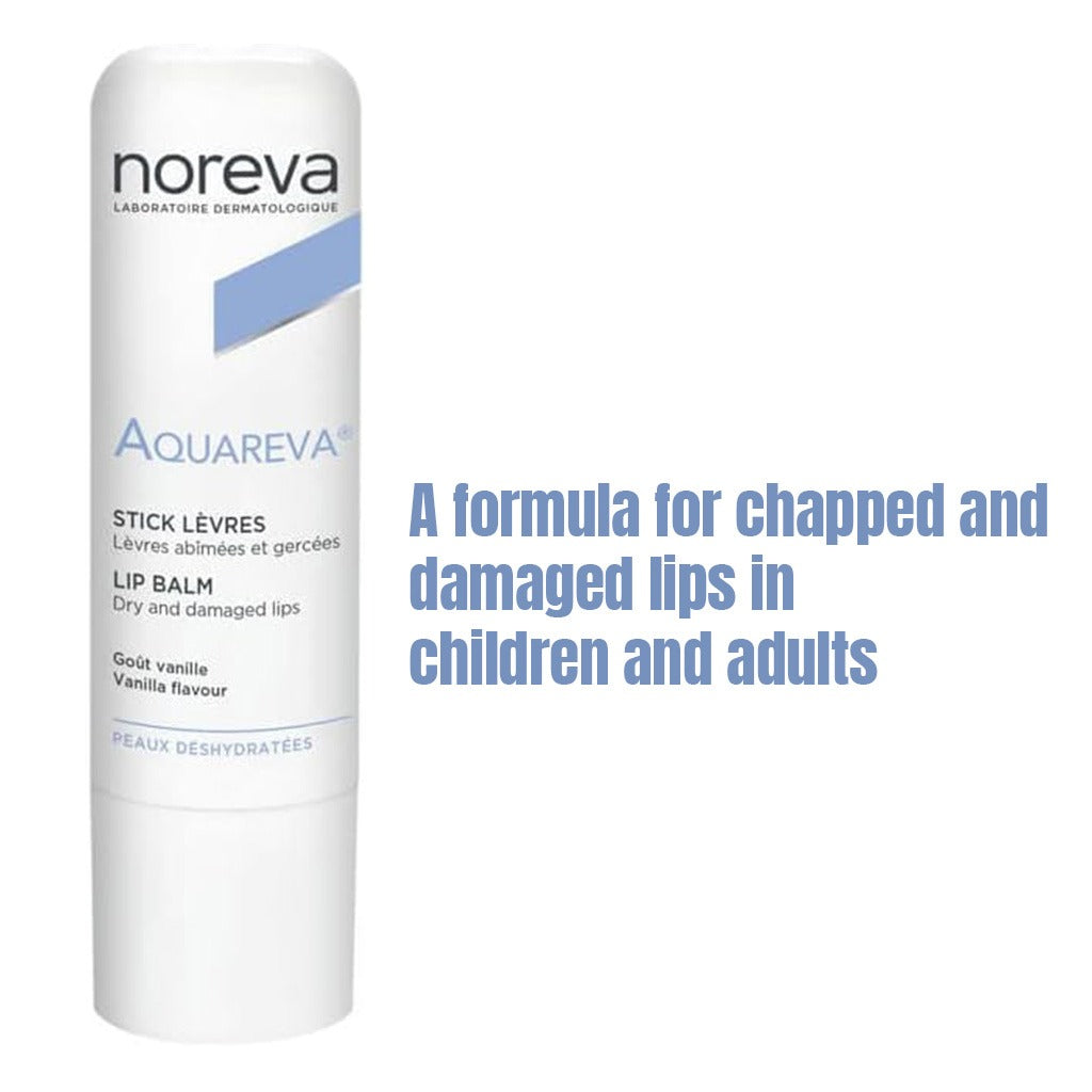 Noreva Aquareva Moisturizing Lip Balm For Dry & Damaged Lips 5g - Easy Pharmacy LLC
