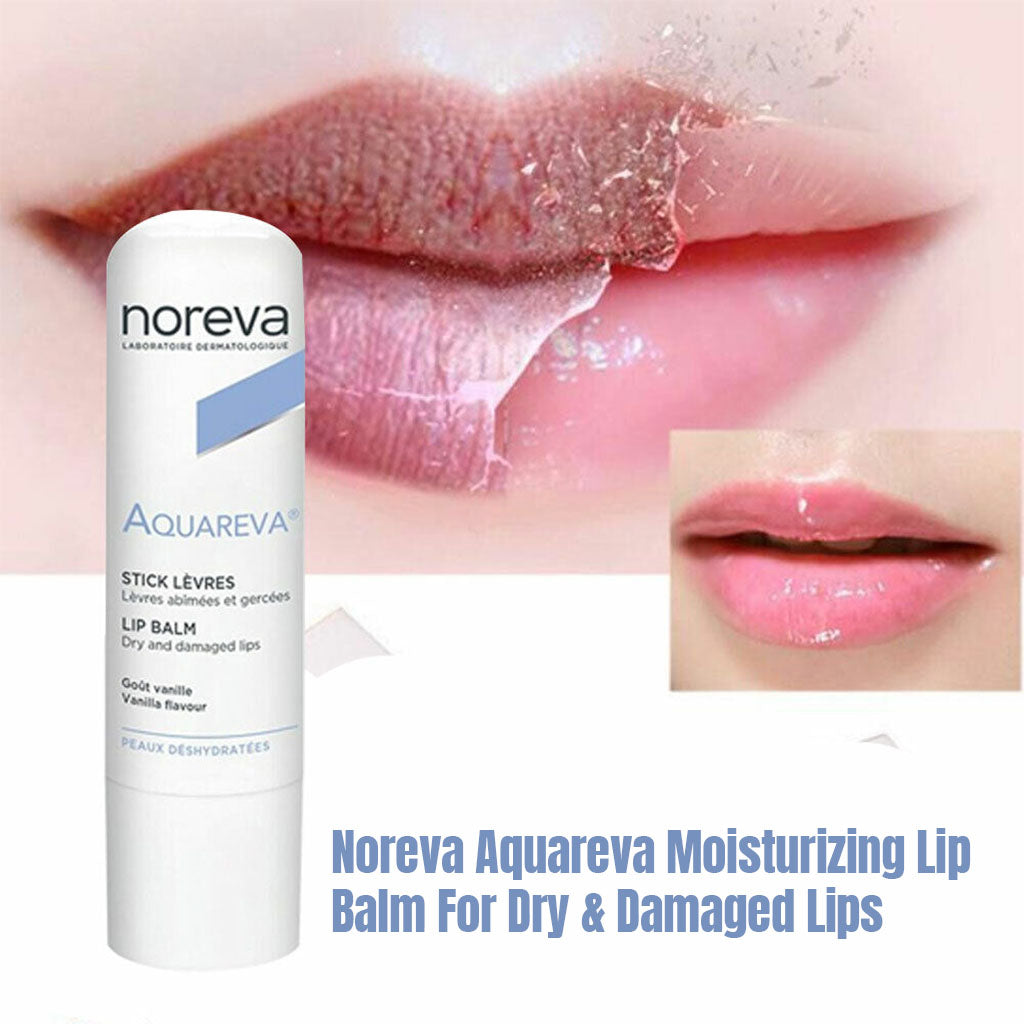 Noreva Aquareva Moisturizing Lip Balm For Dry & Damaged Lips 5g - Easy Pharmacy LLC