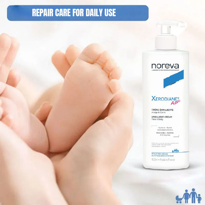Noreva Xerodiane Ap+ Emollient Cream, Moisturizer For Face And Body 400ml - Easy Pharmacy LLC