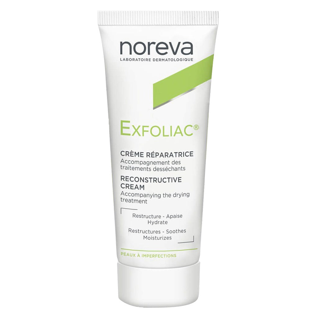 Noreva Exfoliac Reconstructive Moisturizing Face Cream 40ml - Easy Pharmacy LLC