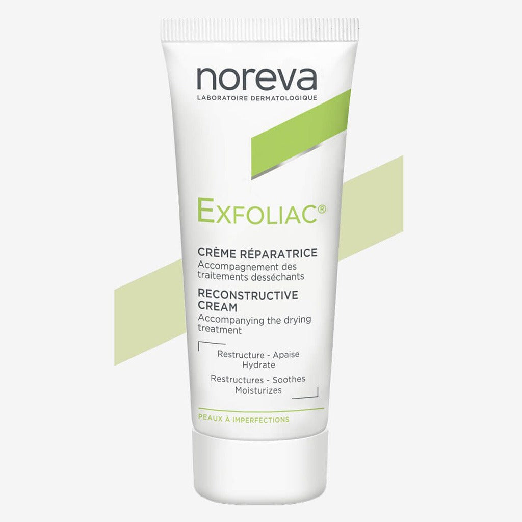 Noreva Exfoliac Reconstructive Moisturizing Face Cream 40ml - Easy Pharmacy LLC
