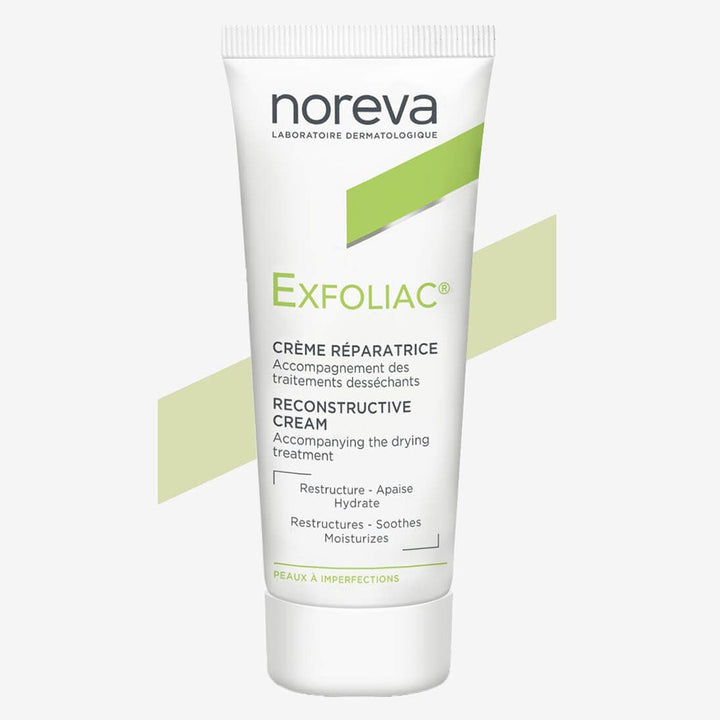 Noreva Exfoliac Reconstructive Moisturizing Face Cream 40ml - Easy Pharmacy LLC