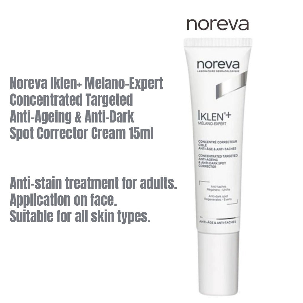 Noreva Iklen+ Melano-Expert Concentrated Targeted Anti-Ageing & Anti-Dark Spot Corrector Cream 15ml - Easy Pharmacy LLC