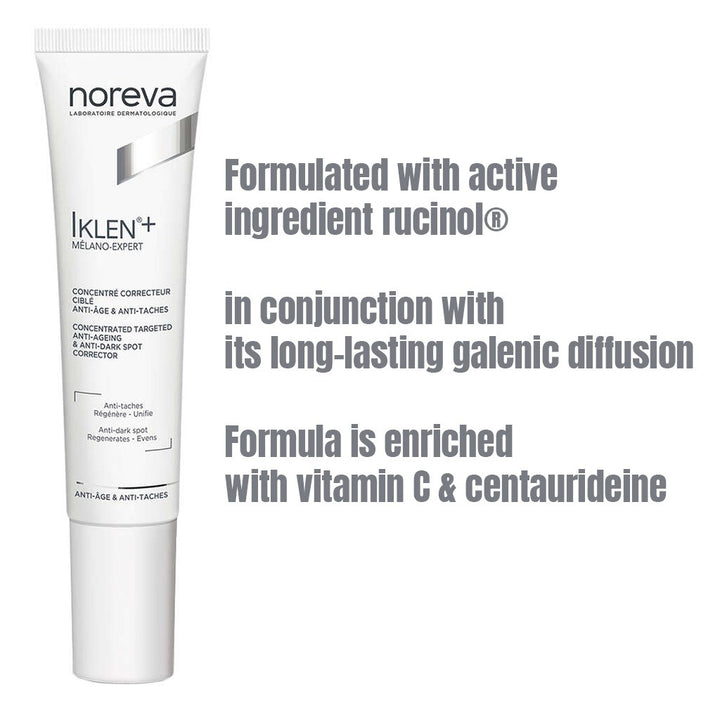 Noreva Iklen+ Melano-Expert Concentrated Targeted Anti-Ageing & Anti-Dark Spot Corrector Cream 15ml - Easy Pharmacy LLC