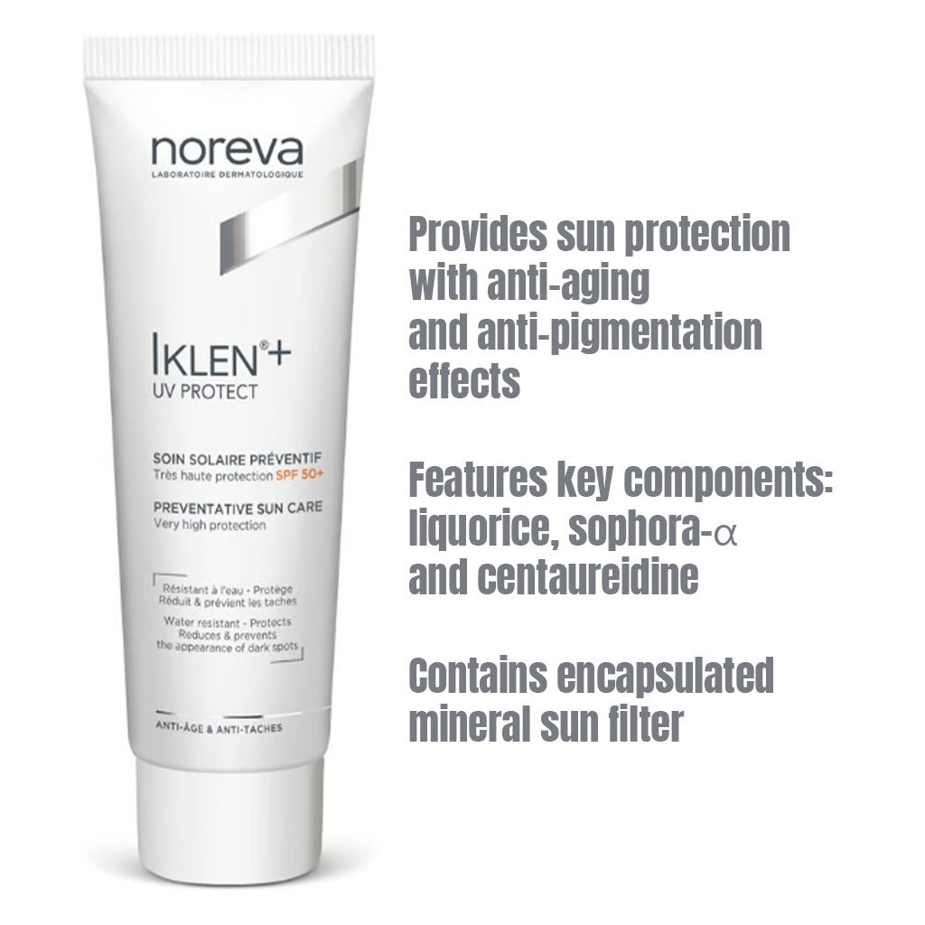 Noreva Iklen+ Anti Brown Spot Preventive Suncare Cream, Sunscreen With SPF50+ 30ml - Easy Pharmacy LLC