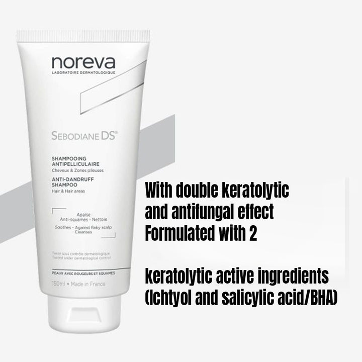 Noreva Sebodiane DS Anti-Dandruff Shampoo 150ml - Easy Pharmacy LLC