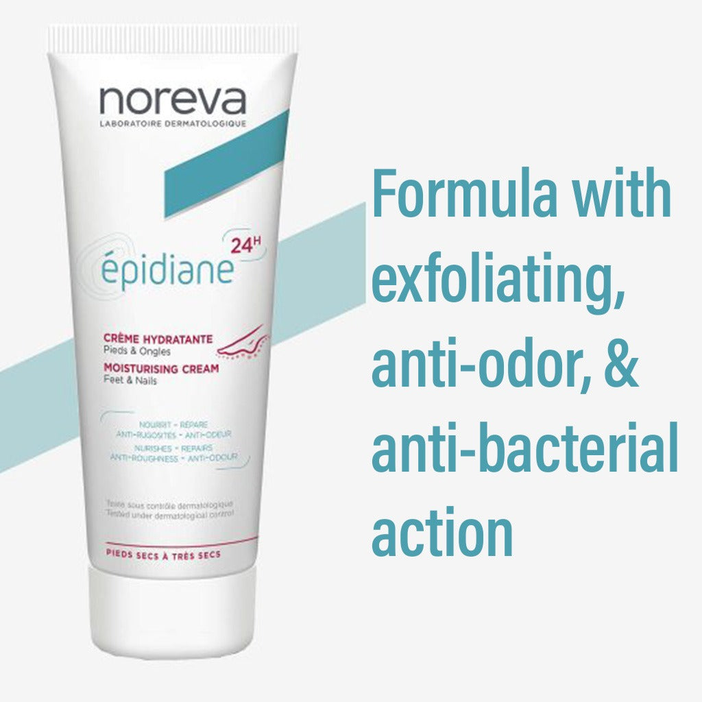 Noreva  Epidiane 24 Hour Moisturizing Cream For Feet & Nails 125ml - Easy Pharmacy LLC