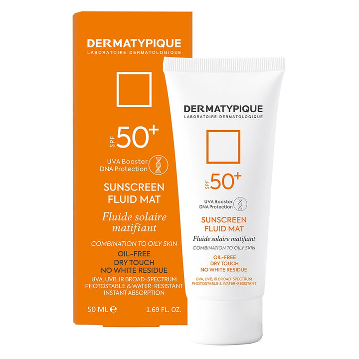 Dermatypique Sunscreen Fluid Mat With SPF 50+ For Combination To Oily Skin 50ml - Easy Pharmacy LLC
