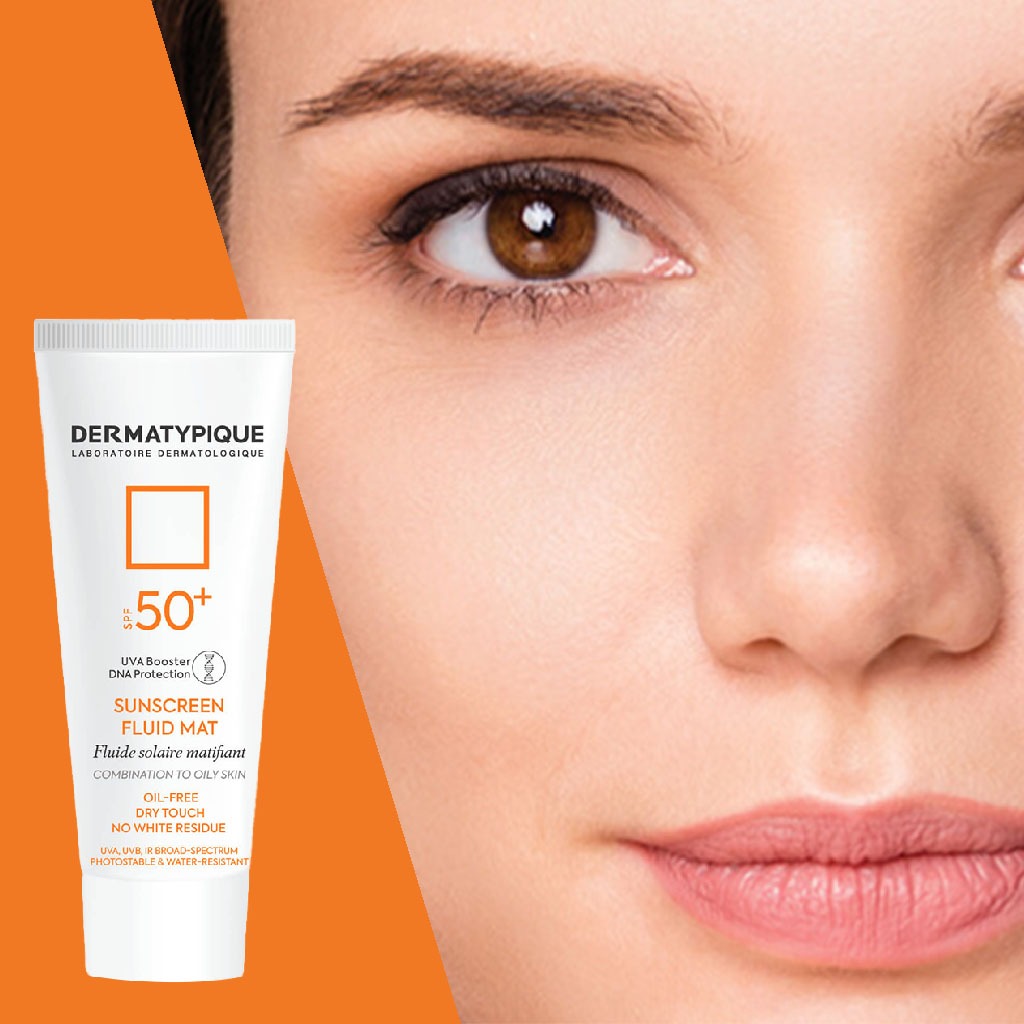 Dermatypique Sunscreen Fluid Mat With SPF 50+ For Combination To Oily Skin 50ml - Easy Pharmacy LLC