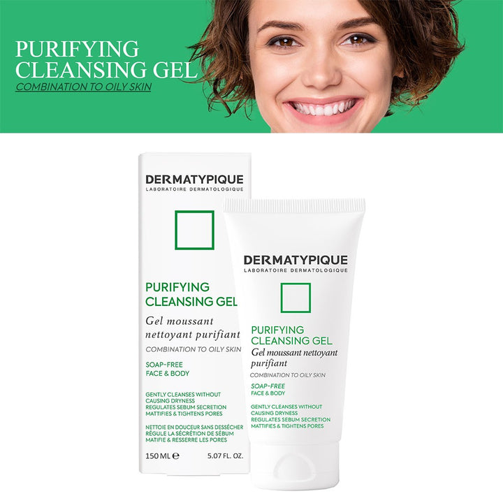 Dermatypique Purifying Cleansing Gel For Combination Skin To Oily Skin 150ml - Easy Pharmacy LLC
