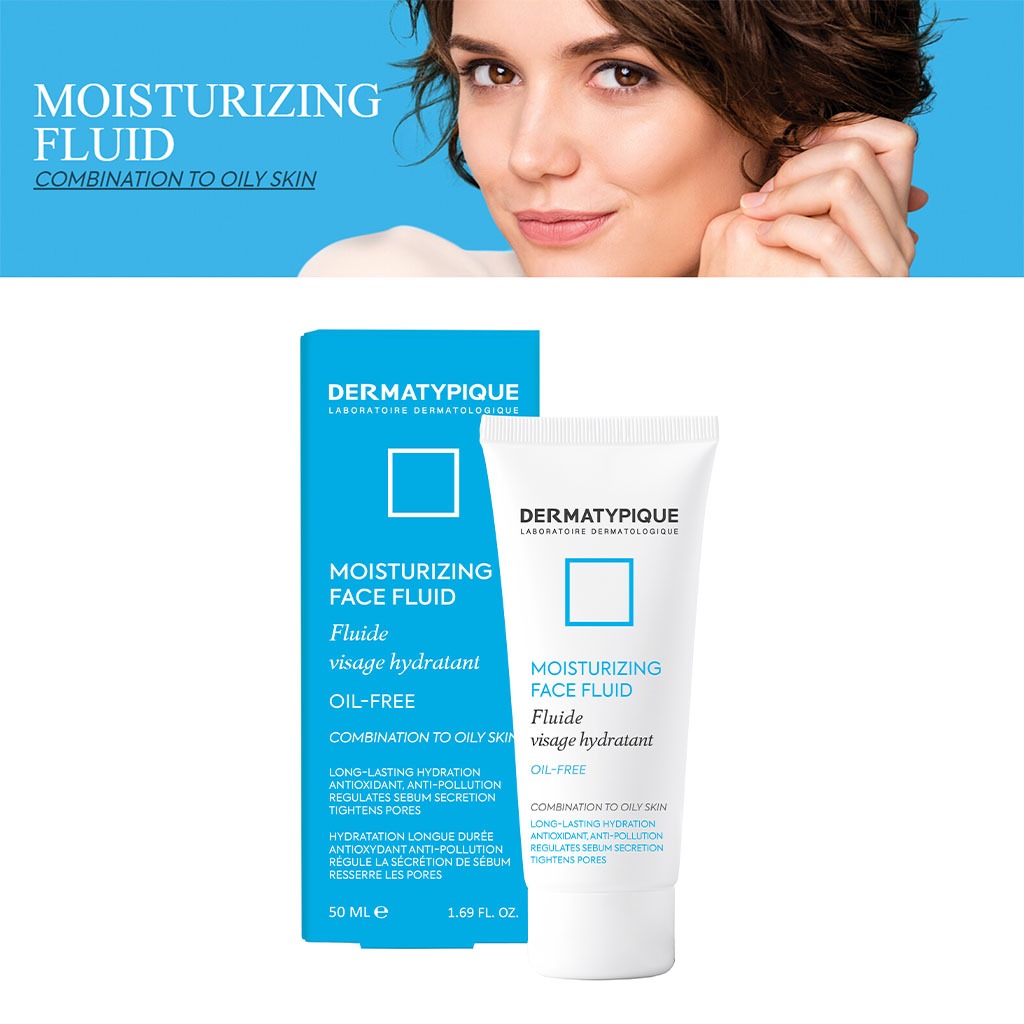 Dermatypique Moisturizing Face Fluid For Combination Skin To Oily Skin 50ml - Easy Pharmacy LLC