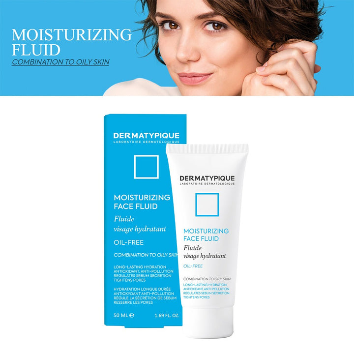 Dermatypique Moisturizing Face Fluid For Combination Skin To Oily Skin 50ml - Easy Pharmacy LLC