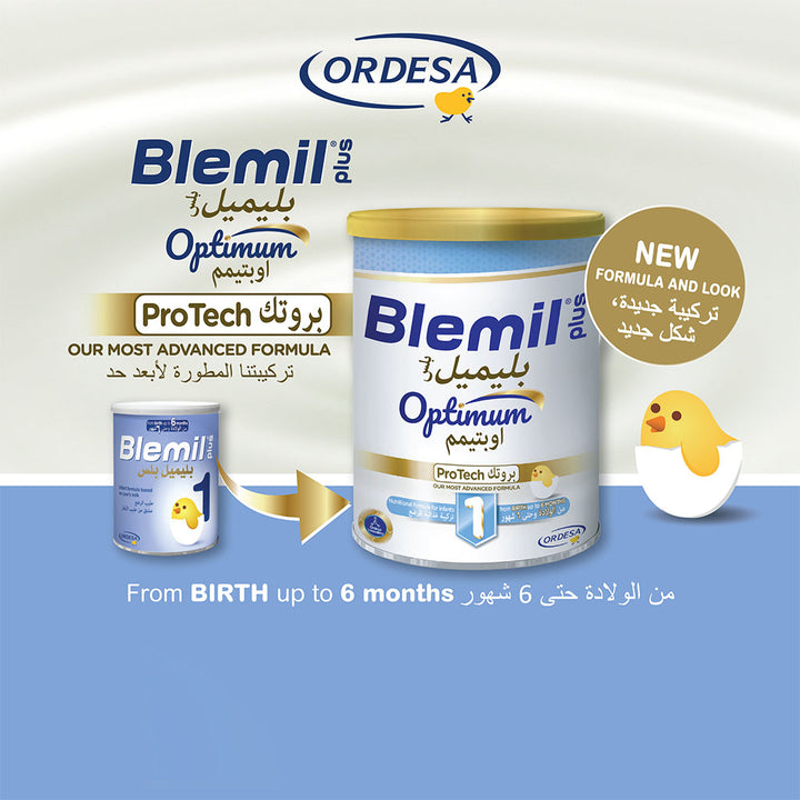 Blemil Plus Optimum Protech Stage 1 Baby Milk Formula For 0 To 6 Months 800g - Easy Pharmacy LLC