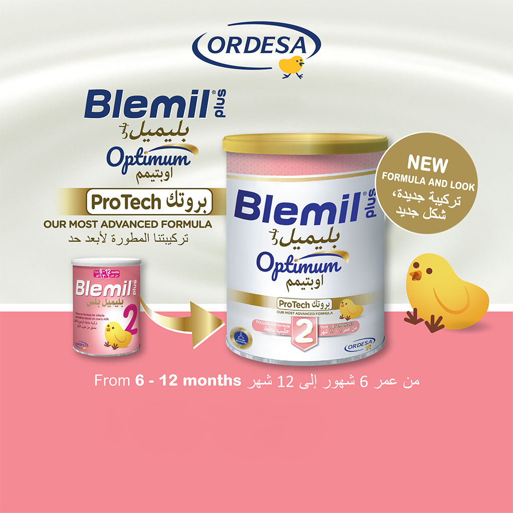 Blemil Plus Optimum Protech Stage 2 Infant Milk Formula For 6 To 12 Months 800g - Easy Pharmacy LLC