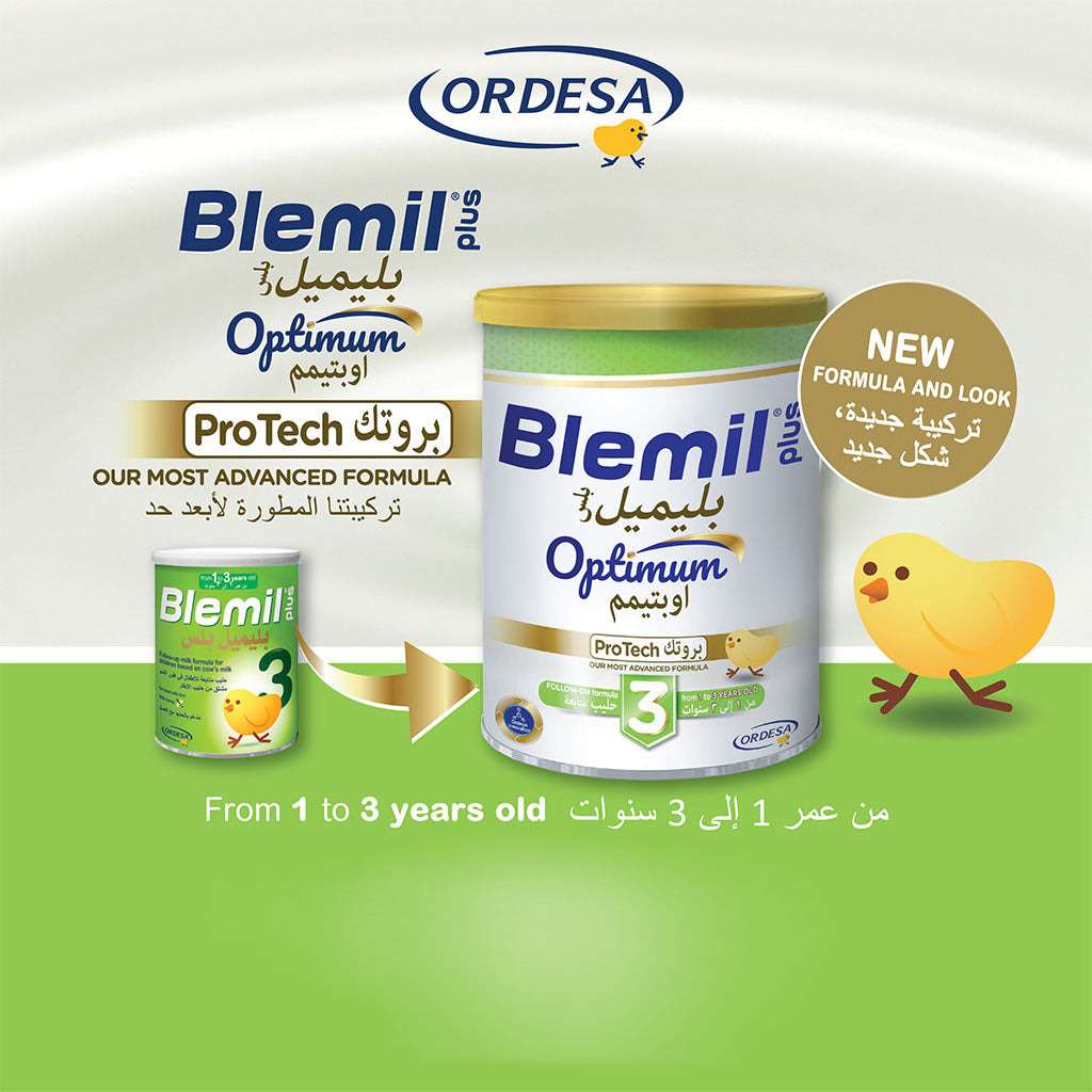 Blemil Plus Optimum Protech Stage 3 Toddlers Milk Formula For 1 To 3 Years 800g - Easy Pharmacy LLC