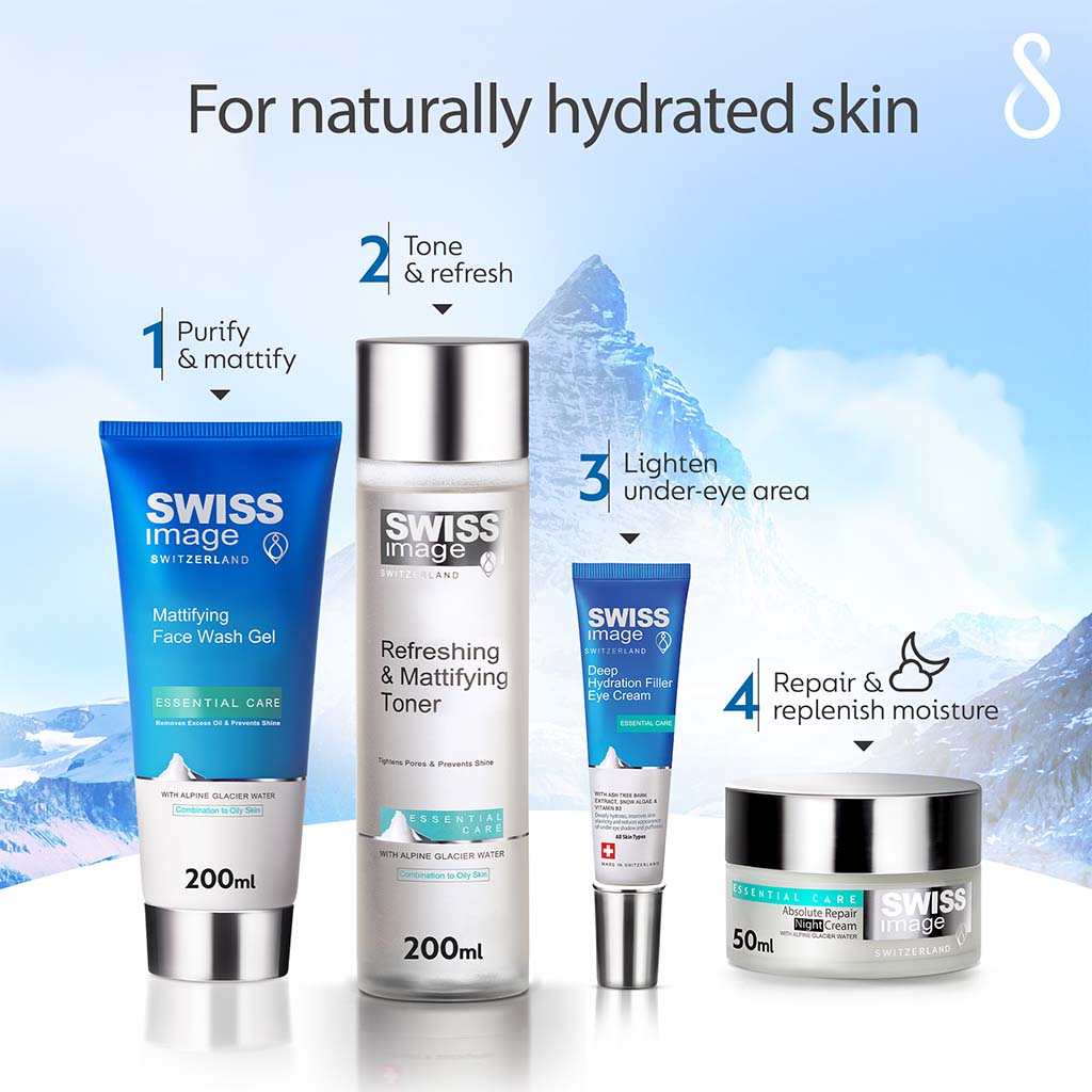 Swiss Image Essential Care Deep Hydration Filler Eye Cream For All Skin Types 15ml - Easy Pharmacy LLC