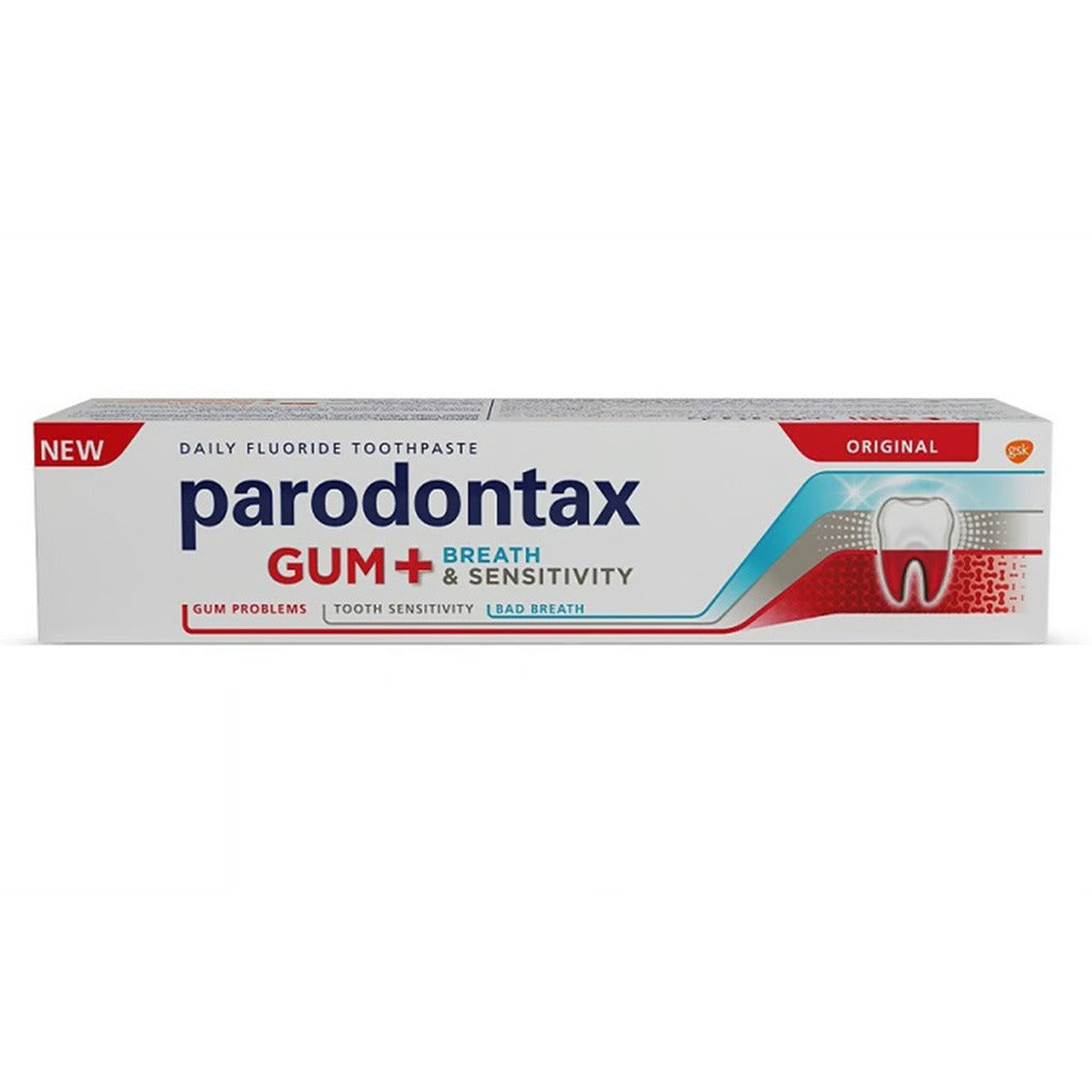 Parodontax Gum + Breath & Sensitivity Original Toothpaste 75ml - Easy Pharmacy LLC