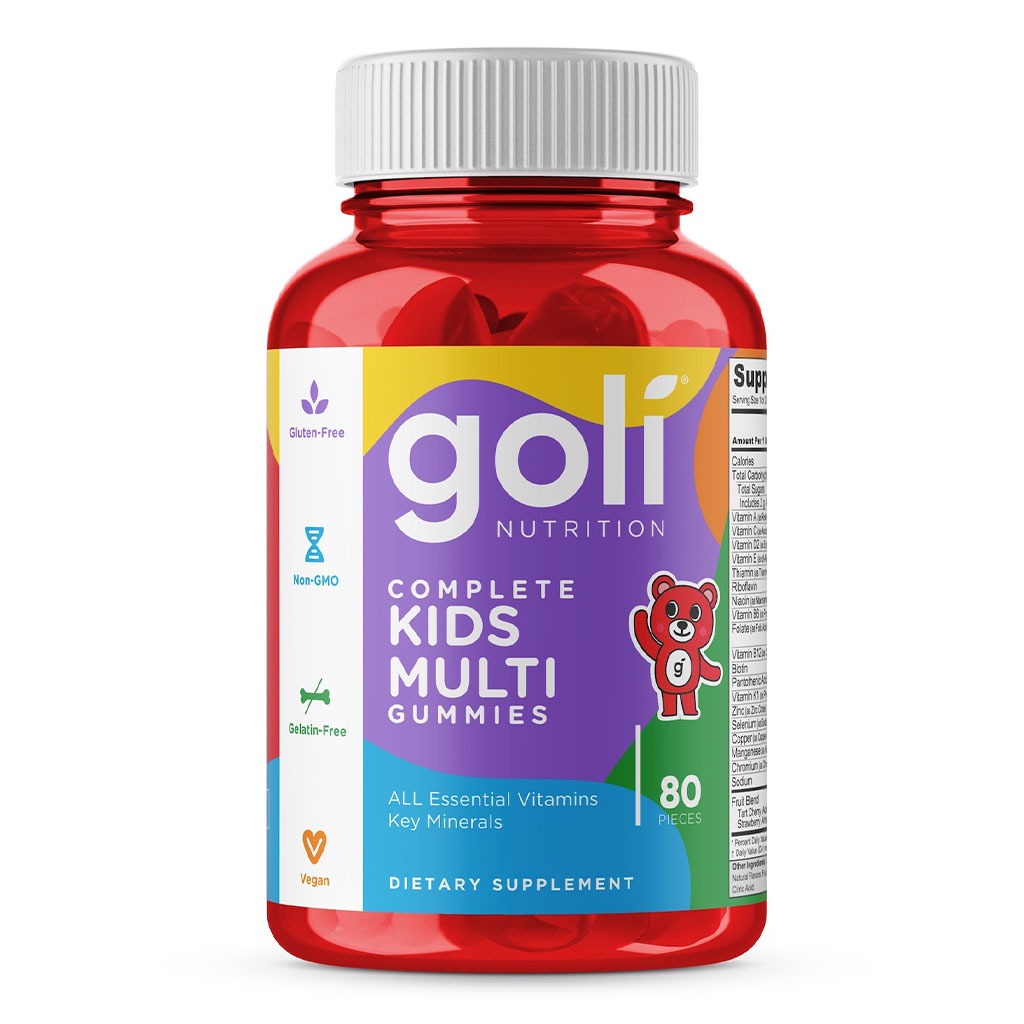 Goli Nutrition Complete Kids Multi Gummies With All Essential Vitamins & Minerals, Pack of 80's - Easy Pharmacy LLC