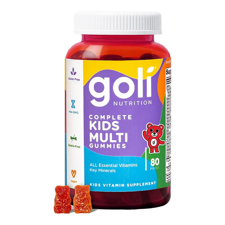 Goli Nutrition Complete Kids Multi Gummies With All Essential Vitamins & Minerals, Pack of 80's - Easy Pharmacy LLC