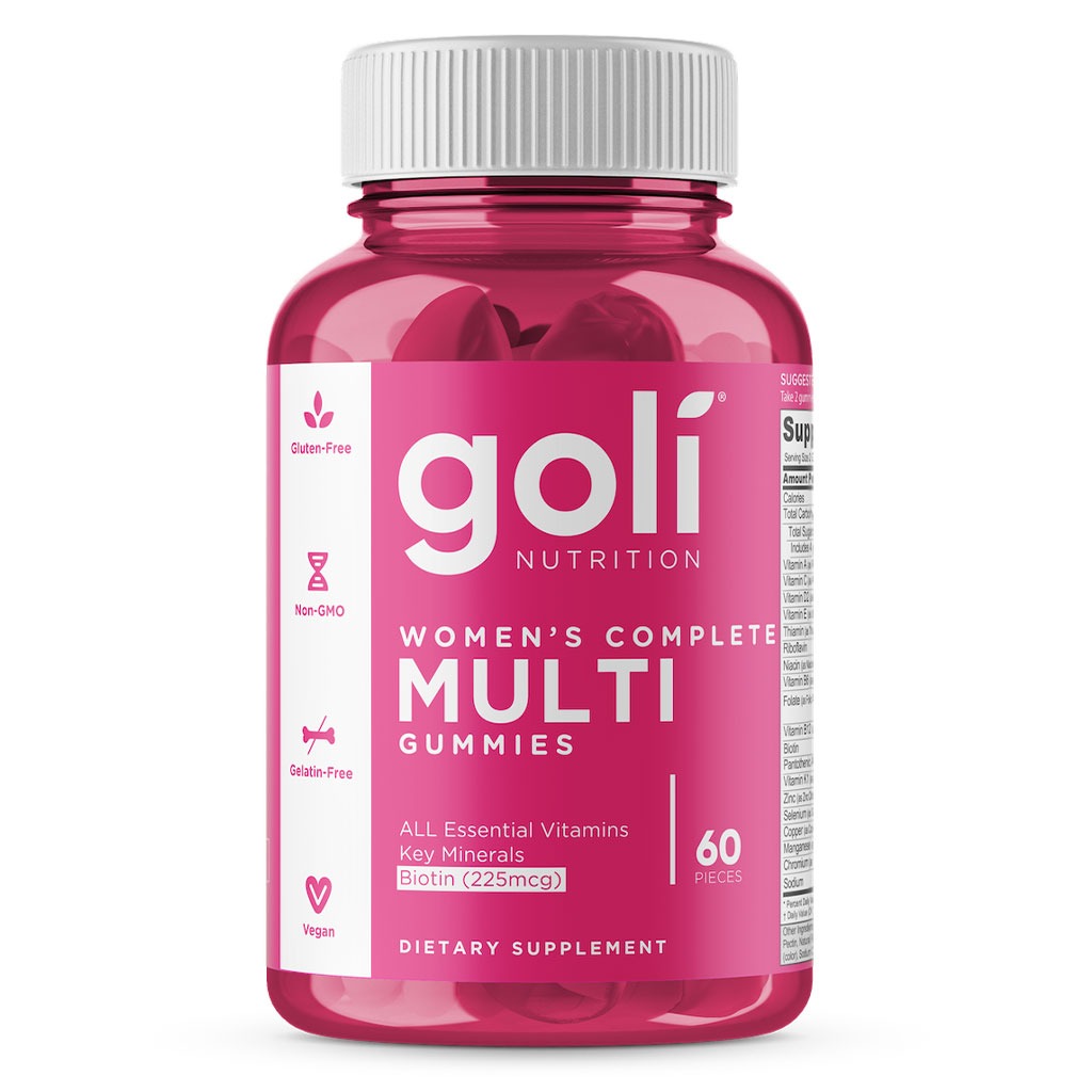 Goli Nutrition Women's Complete Multi Gummies With All Essential Vitamins & Minerals, Pack of 60's - Easy Pharmacy LLC