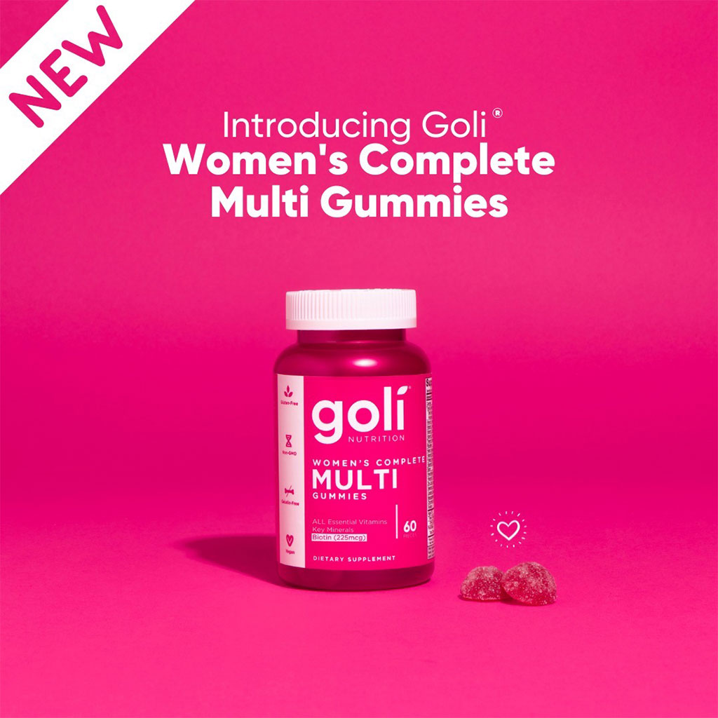 Goli Nutrition Women's Complete Multi Gummies With All Essential Vitamins & Minerals, Pack of 60's - Easy Pharmacy LLC