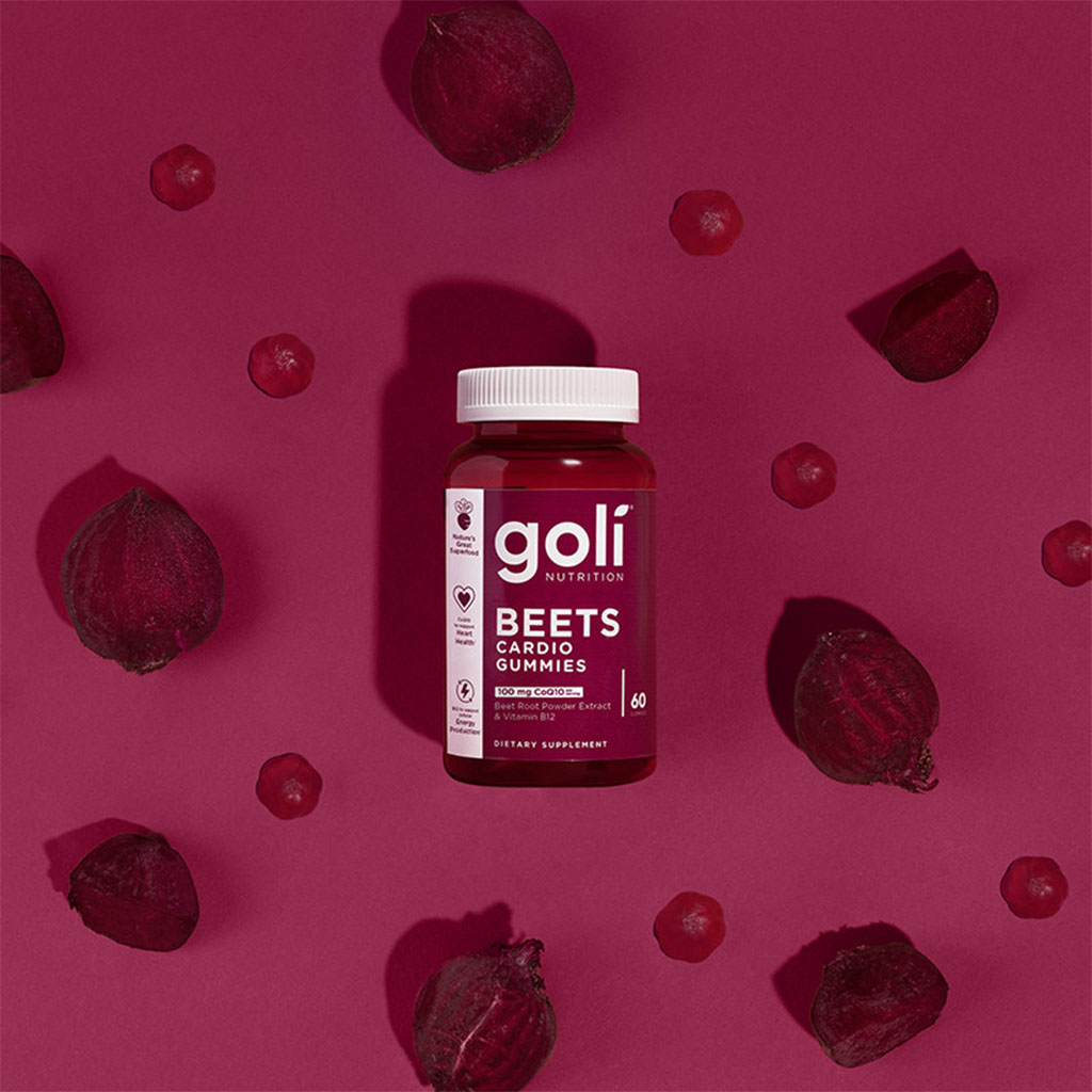 Goli Beets Cardio Gummies with CoQ10, Pack of 60's - Easy Pharmacy LLC