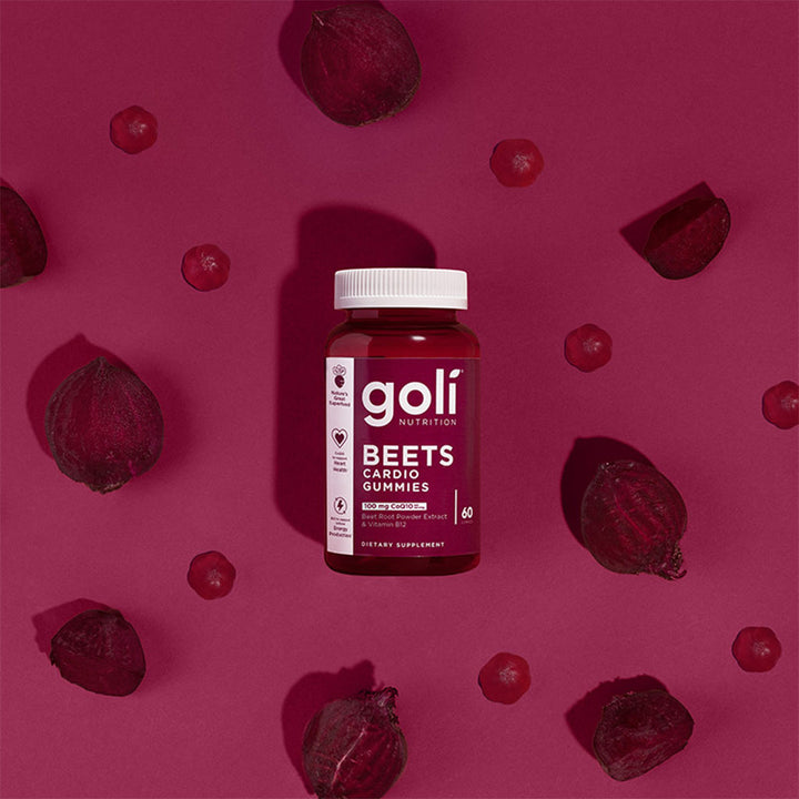 Goli Beets Cardio Gummies with CoQ10, Pack of 60's - Easy Pharmacy LLC