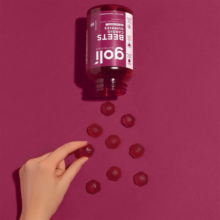Goli Beets Cardio Gummies with CoQ10, Pack of 60's - Easy Pharmacy LLC