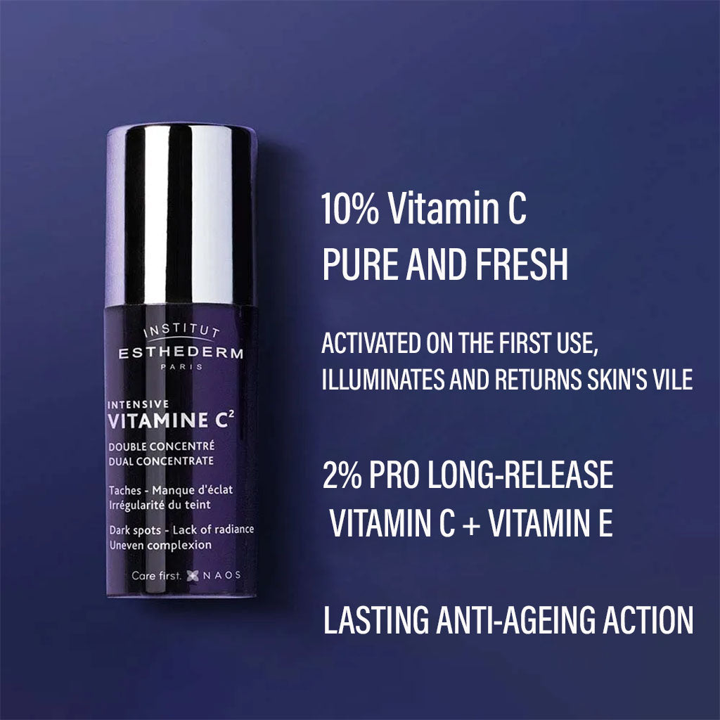 Institut Esthederm Intensive Vitamin C2 Dual Concentrate Face Serum For Dark Spot & Uneven Complexion 10ml - Easy Pharmacy LLC
