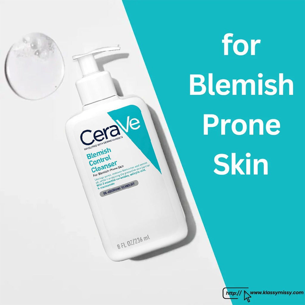 CeraVe Blemish Control Facial Cleanser For Blemish Prone Skin 236ml - Easy Pharmacy LLC