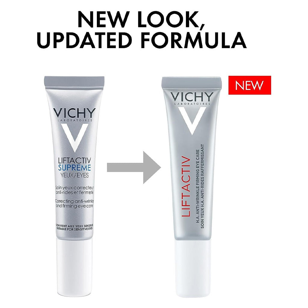 Vichy Liftactiv Hyaluronic Acid Anti-Wrinkle Firming Eye Care Cream 15ml - Easy Pharmacy LLC