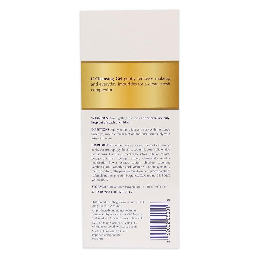 Obagi C Face Cleansing Gel With Vitamin C 177ml - Easy Pharmacy LLC