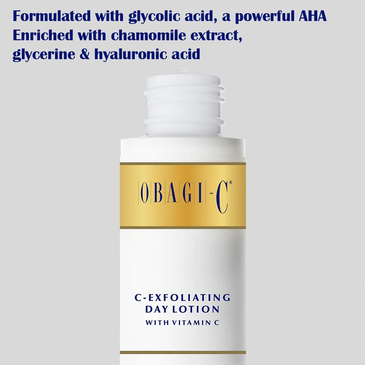 Obagi C Exfoliating Day Lotion With AHA Glycolic Acid And Vitamin C For Brighter Complexion 59ml - Easy Pharmacy LLC