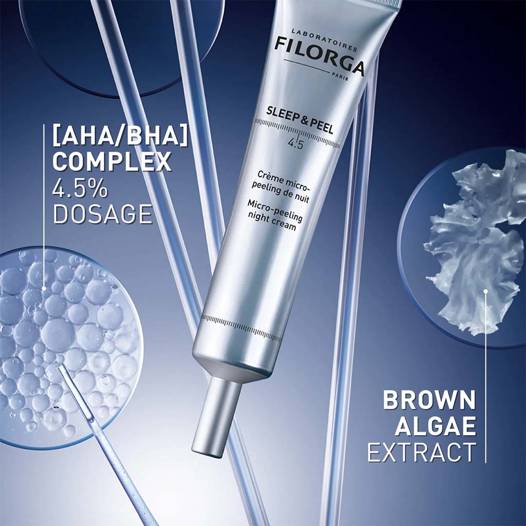 Filorga Sleep & Peel 4.5 Micro-Peeling Night Cream 40ml - Easy Pharmacy LLC