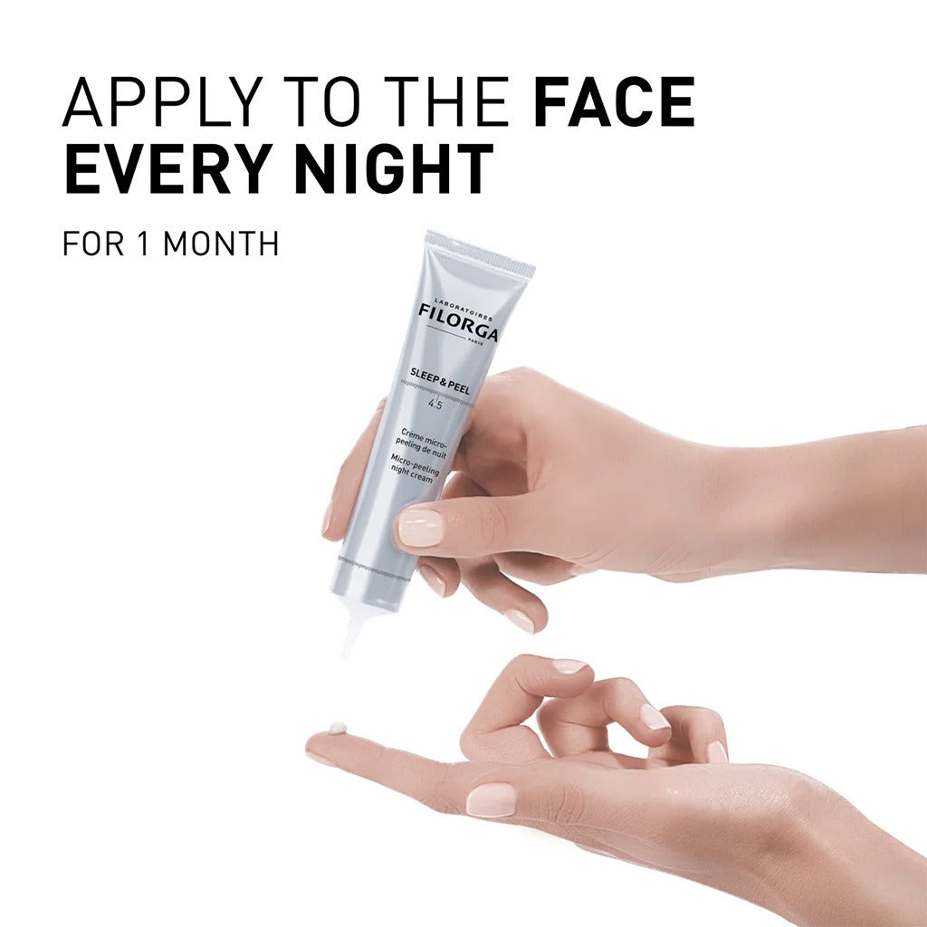 Filorga Sleep & Peel 4.5 Micro-Peeling Night Cream 40ml - Easy Pharmacy LLC