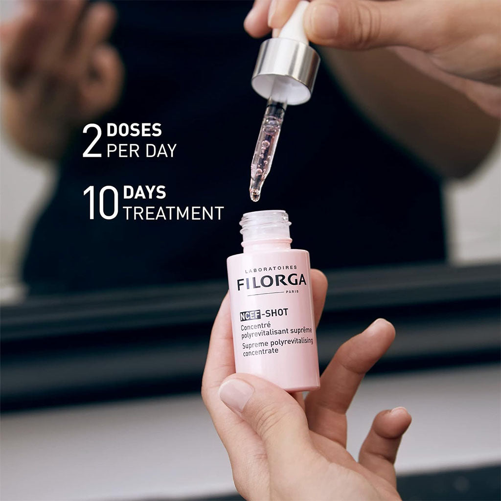 Filorga NCEF-Shot Supreme Polyrevitalising Concentrate Anti-Aging Face Serum 15ml - Easy Pharmacy LLC