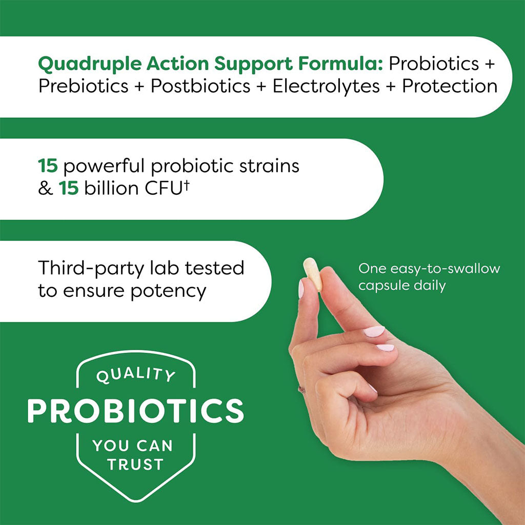 Probulin Total Care Soothe Probiotic + Prebiotic & Postbiotic 15 Billion CFU Capsules, Pack of 30's - Easy Pharmacy LLC