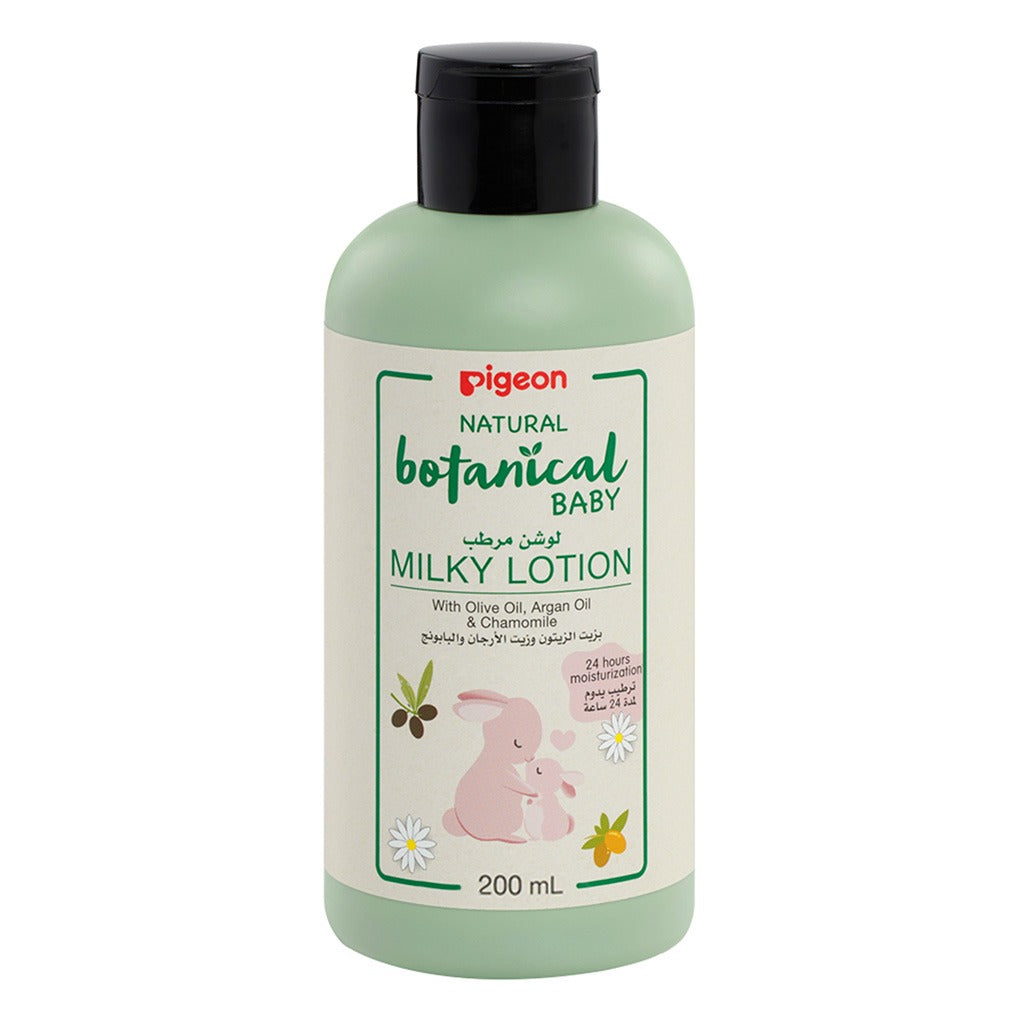 Pigeon Natural Botanical Baby Milky Lotion 200ml - Easy Pharmacy LLC