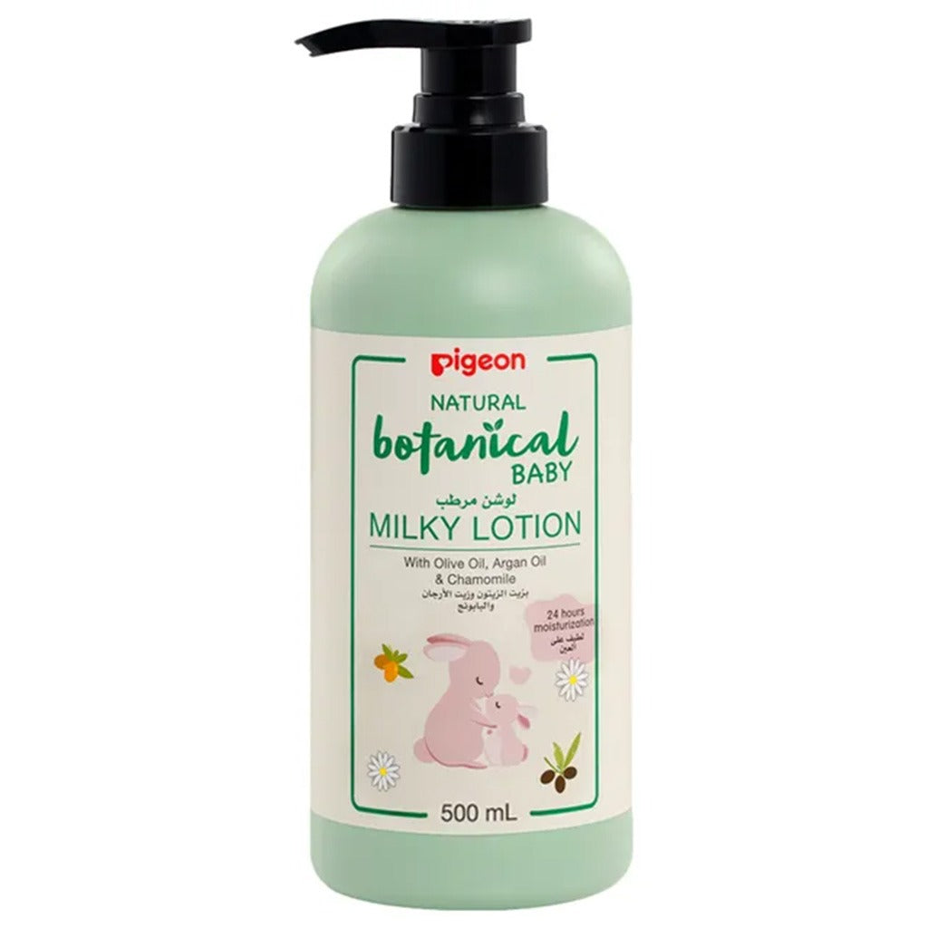 Pigeon Natural Botanical Baby Milky Lotion 500ml - Easy Pharmacy LLC