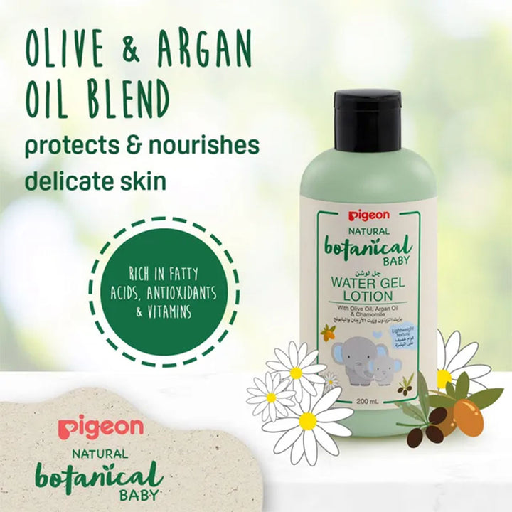 Pigeon Natural Botanical Baby Water Gel Lotion 200ml - Easy Pharmacy LLC