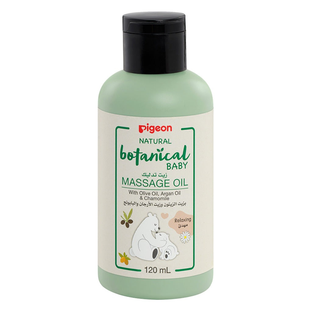 Pigeon Natural Botanical Baby Massage Oil 120ml - Easy Pharmacy LLC