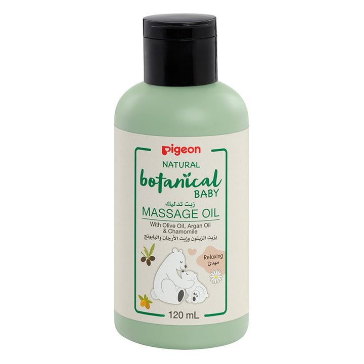 Pigeon Natural Botanical Baby Massage Oil 120ml - Easy Pharmacy LLC