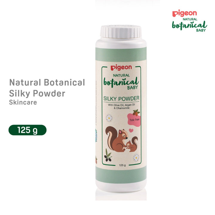 Pigeon Natural Botanical Baby Silky Talc-Free Powder 125g - Easy Pharmacy LLC
