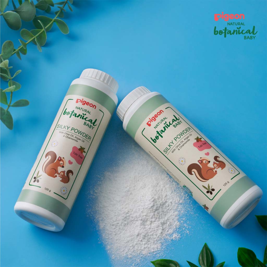 Pigeon Natural Botanical Baby Silky Talc-Free Powder 125g - Easy Pharmacy LLC